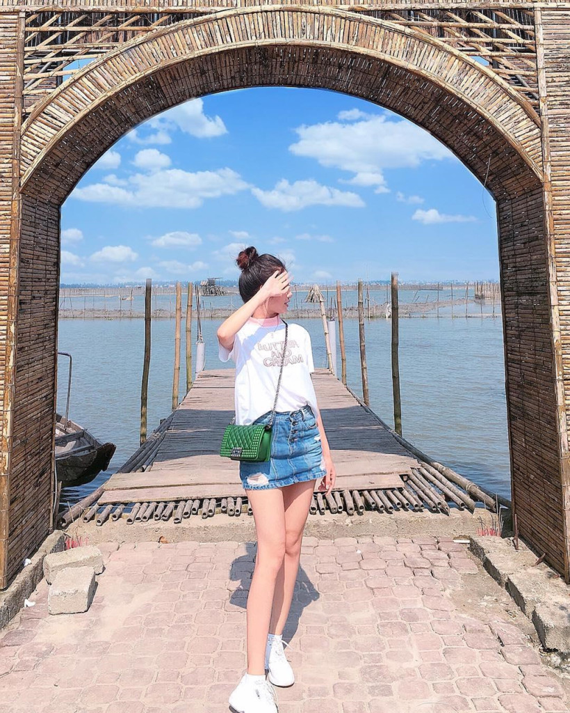 Vẻ đẹp bình yên của đầm Chuồn phá Tam Giang lúc sáng sớm