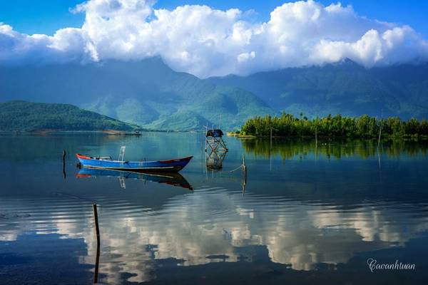 Đầm Lập An khi du lịch Huế