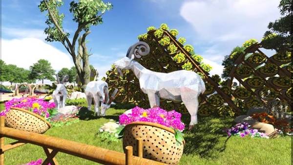 Du lịch Đà Nẵng khám phá đường hoa xuân ‘Alice ở xứ sở thần tiên’