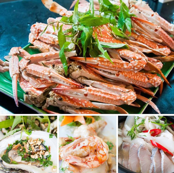 Không gian quán Hải sản Lâm Đường Vũng Tàu