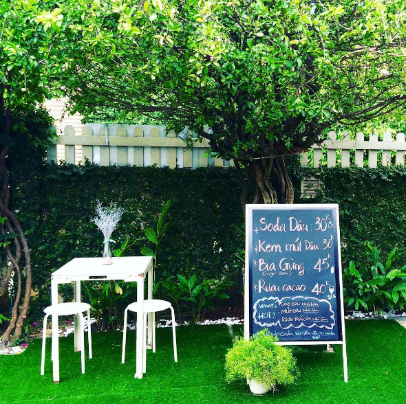 UP Garden quán cà phê đẹp Vũng Tàu
