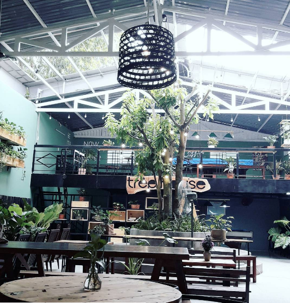 Không gian Tree House Billiard & Coffee quán cà phê đẹp Vũng Tàu