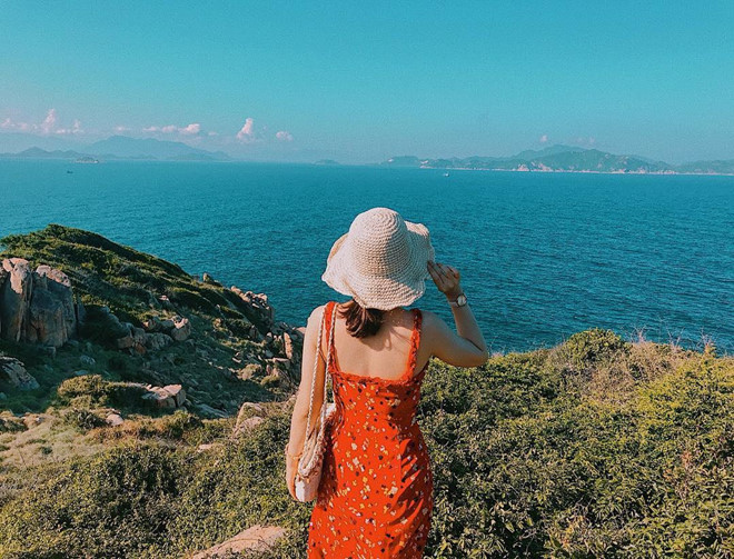 Đảo Bình Ba, Bình Hưng đẹp nao lòng qua ảnh check-in của du khách