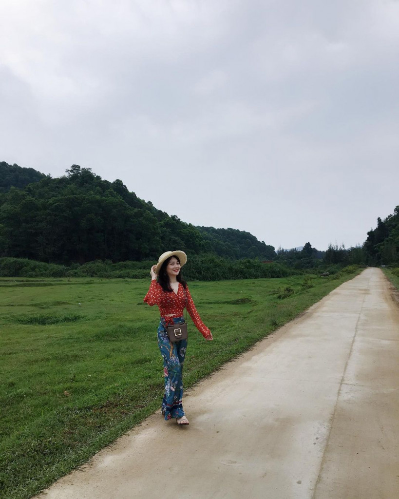 Con đường trên đảo Cái Chiên
