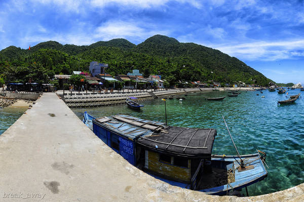 Bến tàu Cù Lao Chàm điểm đến quen thuộc