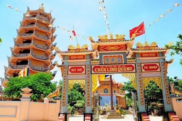 Chùa Linh Quang cổ kính tại Phú Quý