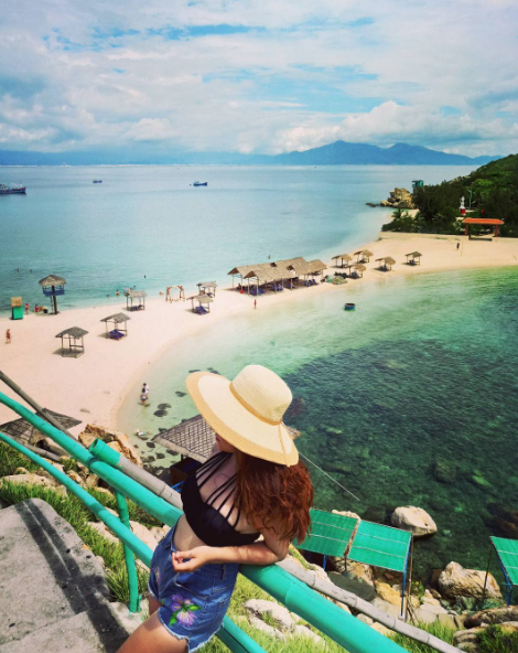 Góc check-in cực chất tại Đảo Yến Nha Trang