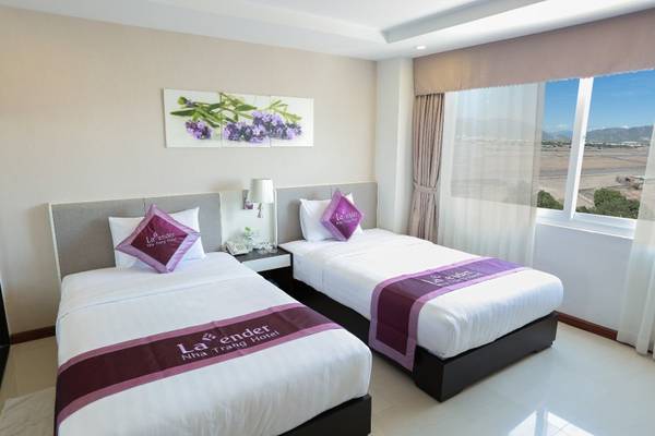 Thiết kế ấm cúng khi đặt phòng khách sạn Lavender Nha Trang