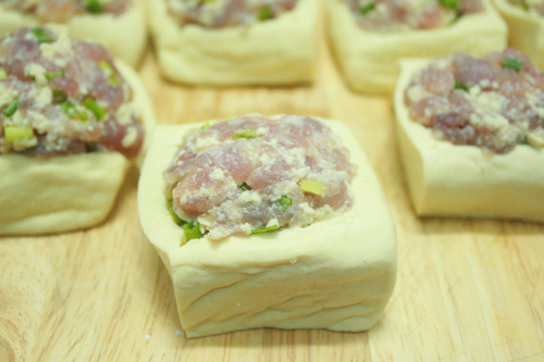 Nhồi thịt vào đậu hũ Nhồi thịt vào đậu hũ