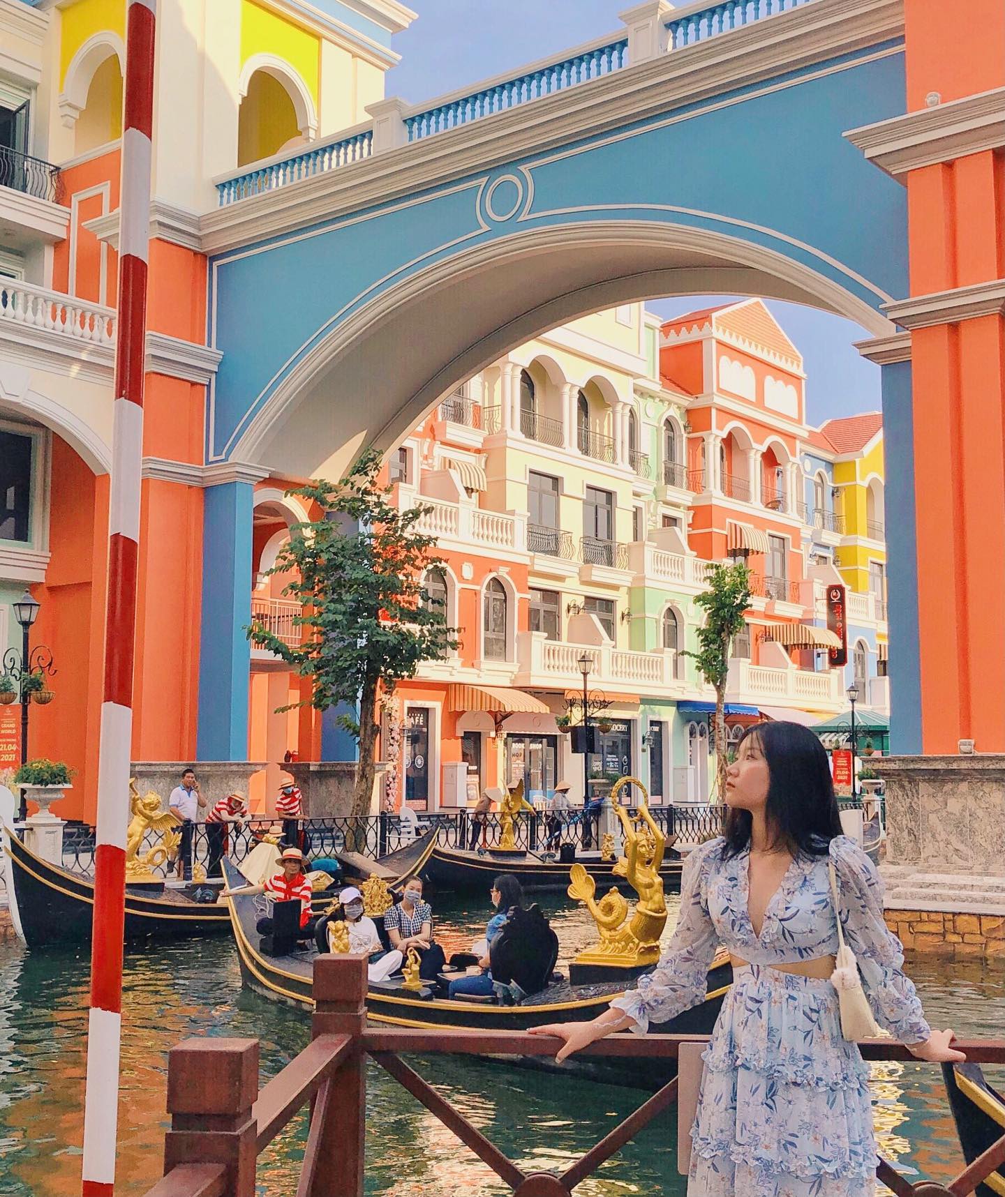 Dòng sông Venice tại Grand World Phú Quốc