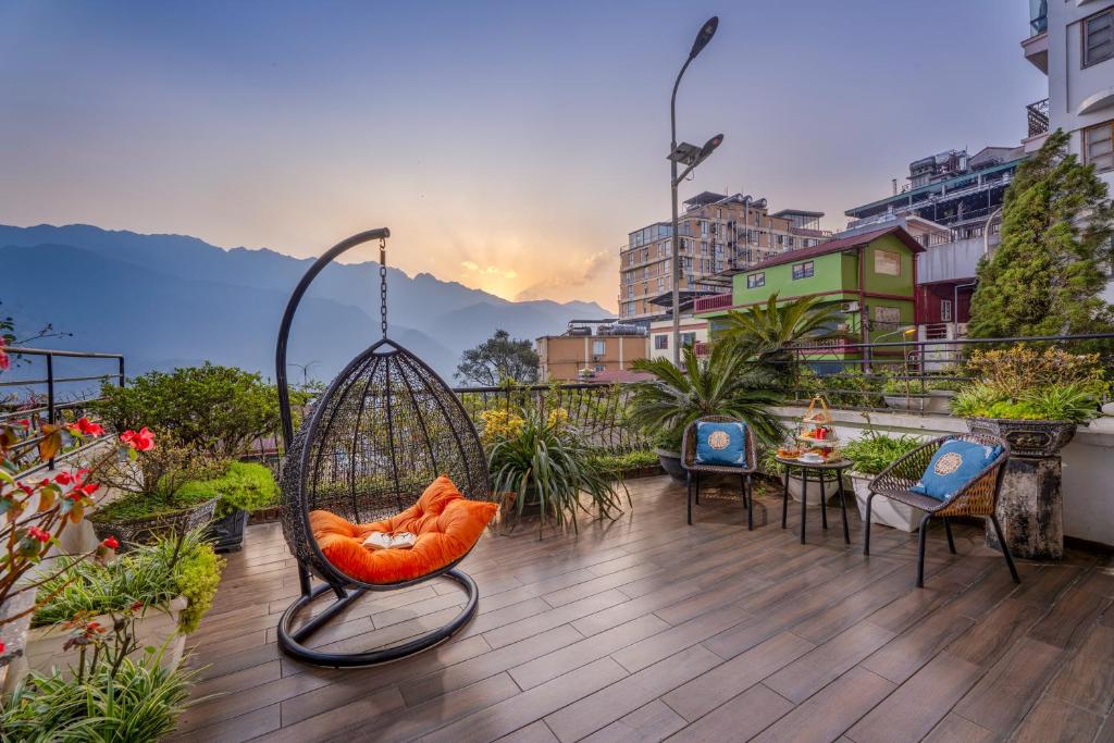 Không gian thư giãn ấm cúng tại DeLaSol Sapa