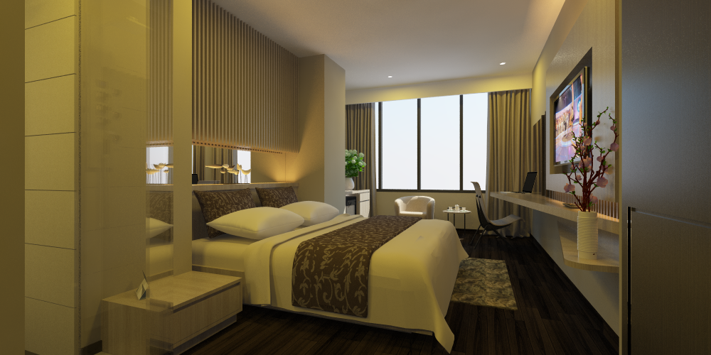 Phòng Deluxe hướng biển lãng mạn