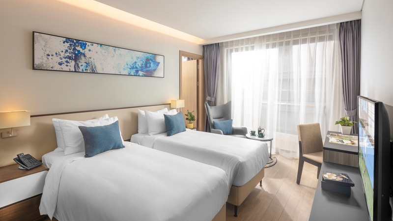 Phòng Deluxe Twin Citadines Marina Halong