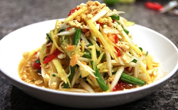 Som Tam gỏi đu đủ món ngon Chiang Mai