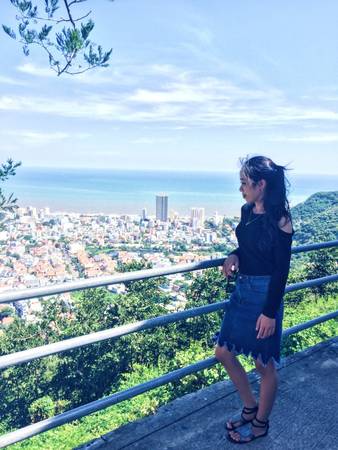 Toàn cảnh thành phố Vũng Tàu từ Hải đăng Vũng Tàu.