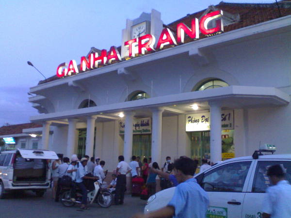 Ga Nha Trang nằm ngay trung tâm thành phố biển
