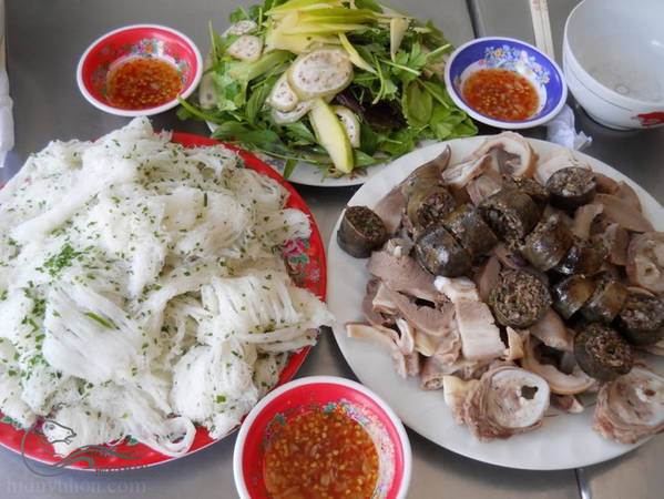 Món bánh hỏi đặc sản Quy Nhơn