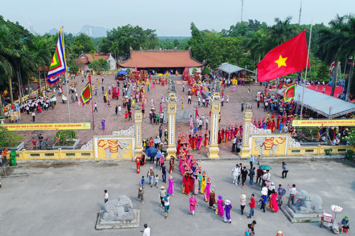 Lễ hội Bạch Đằng tại di tích Chiến thắng Bạch Đằng