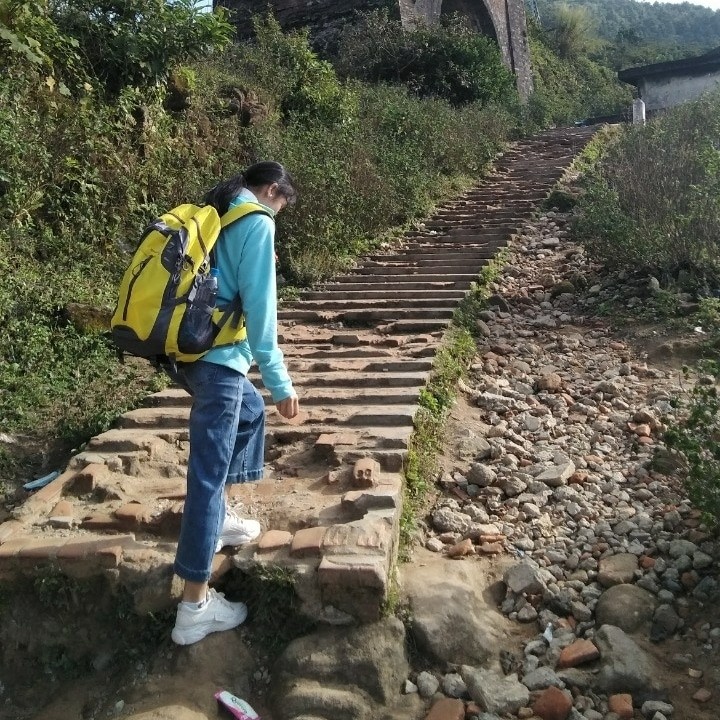Đường lên Hải Vân quan. Ảnh: trangg_yet
