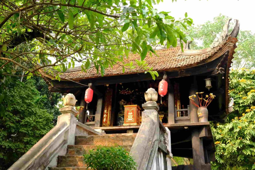 Chùa Một Cột di tích lịch sử Hà Nội độc đáo