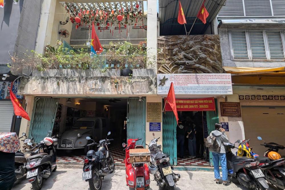 Di tích hầm chứa vũ khí Biệt động Sài Gòn di tích lịch sử TP.HCM