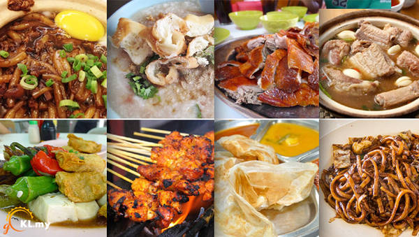 Ẩm thực đường phố của Kuala Lumpur rất đa dạng và phong phú. Ảnh: Gokl.my