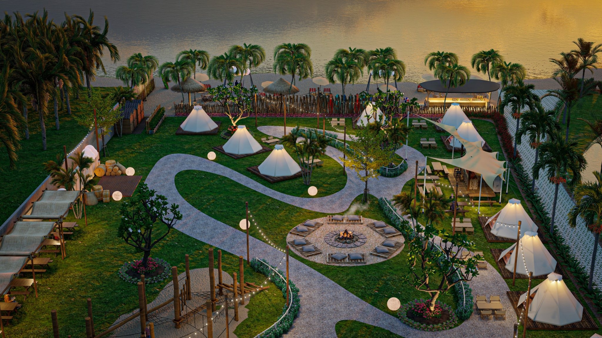 A New Day Glamping - Điểm cắm trại gần Sài Gòn