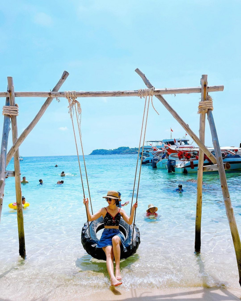 Địa điểm chụp ảnh Phú Quốc tại Hòn Móng Tay - Ảnh: @lucie_my