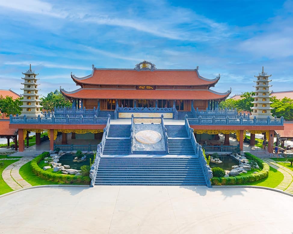 Không gian thanh tịnh tại Tu viện Vĩnh Nghiêm