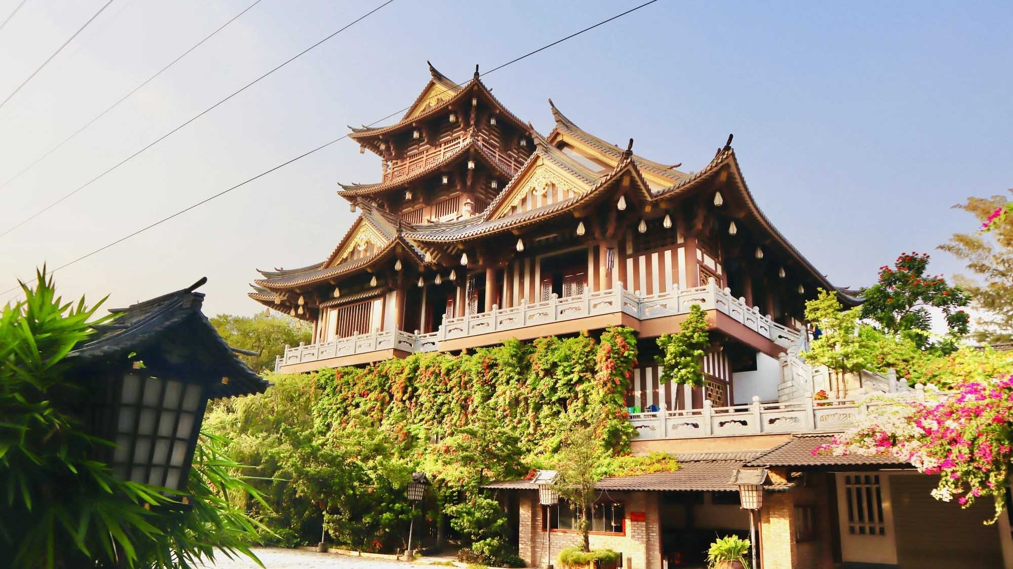 Tu viện Khánh An mang phong cách Á Đông độc đáo