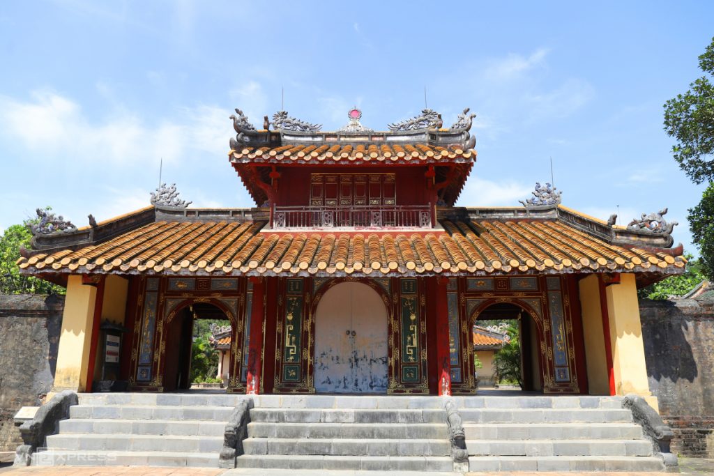 vẻ đẹp kiến trúc lăng Minh Mạng