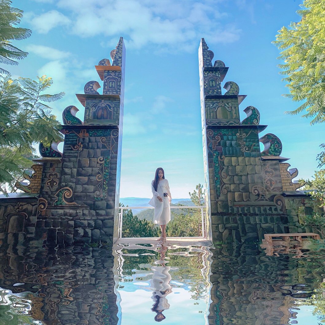 View đồi Robin tại Tiểu Bali Đà Lạt