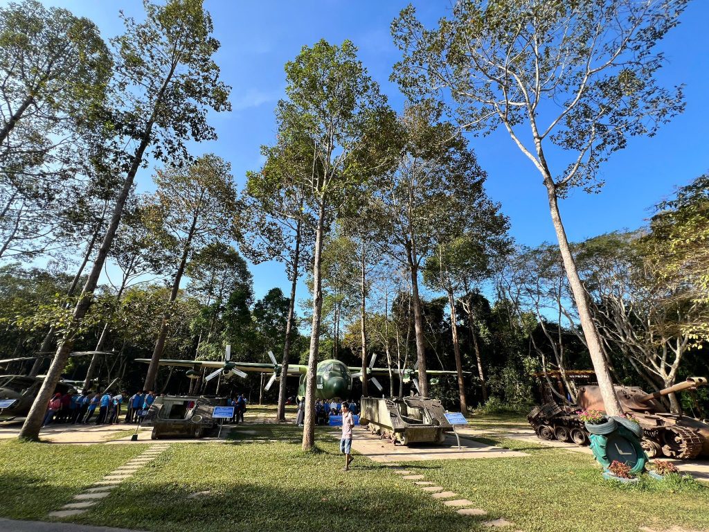 Check in tại địa đạo Củ Chi