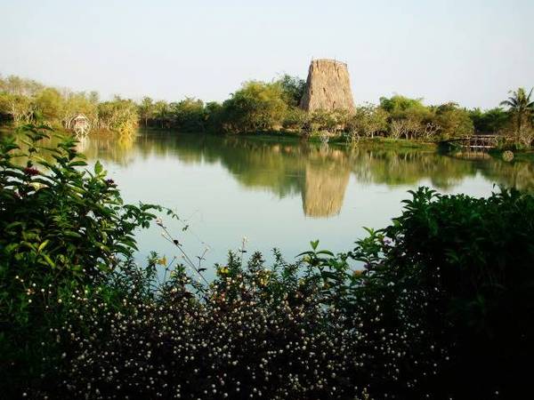 Không gian cắm trại tại Làng dân tộc Fosaco