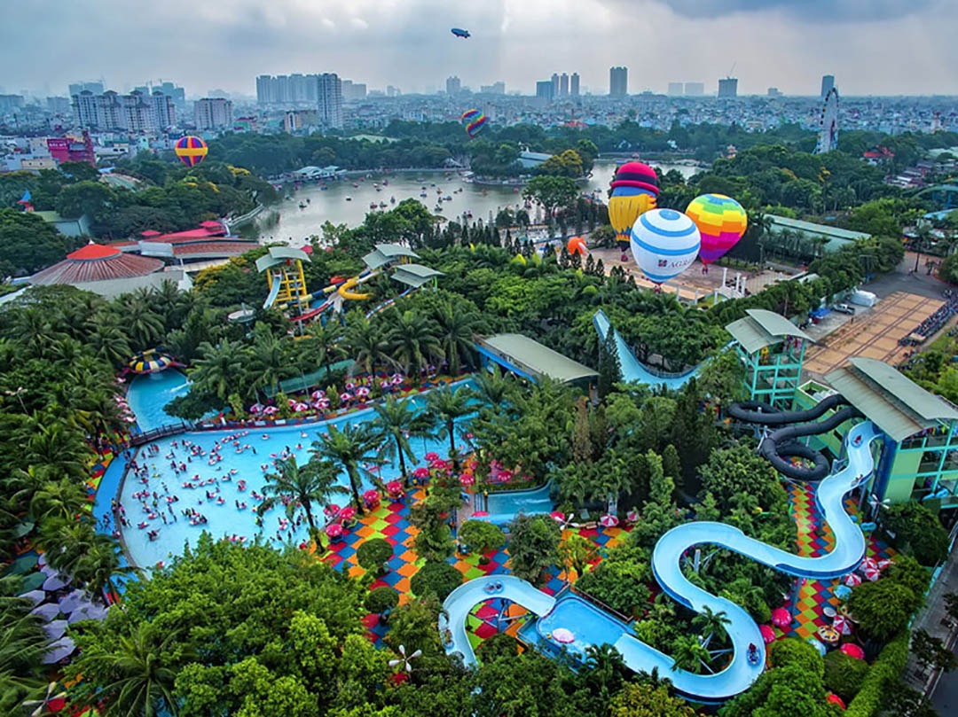 Trải nghiệm Đầm Sen ngày Tết