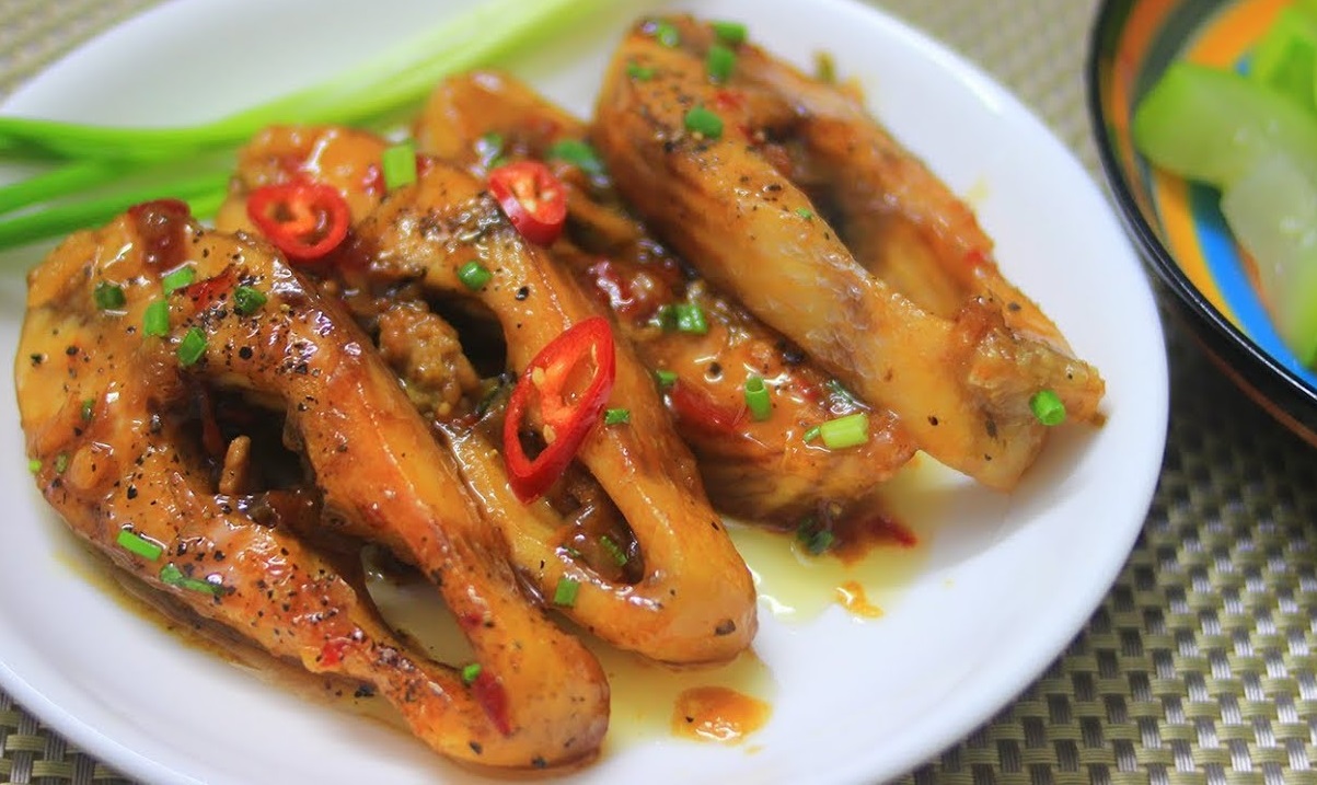 Ướp cá diêu hồng kho tiêu