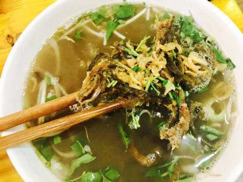 Bún ốc quán ăn sáng Hà Nội