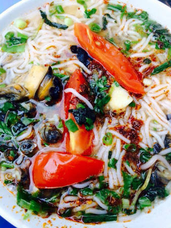 Miến lươn quán ăn sáng Hà Nội