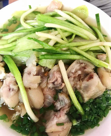 Bún móng giò quán ăn sáng Hà Nội
