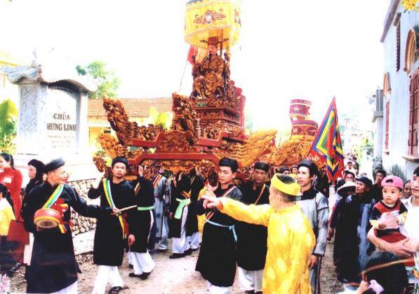 Lễ hội Đại kỳ phúc tại đình Hưng Học