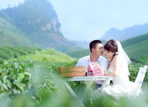 Ảnh cưới lãng mạn tại Thung lũng Tình Yêu