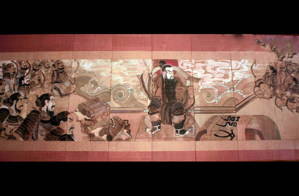 Tranh Việt Nam Quốc tổ trong Dinh Độc Lập Sài Gòn