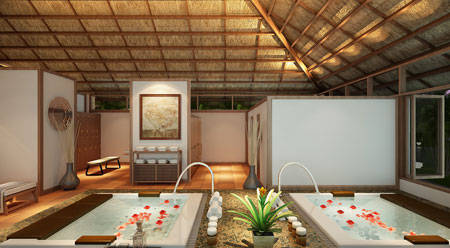 Dịch vụ spa tại Vinpearl Resort Phú Quốc hòa mình với thiên nhiên