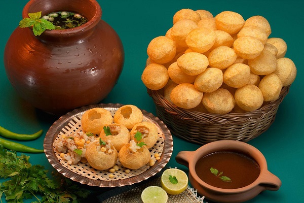 Pani Puri Ấn Độ món bánh đường phố