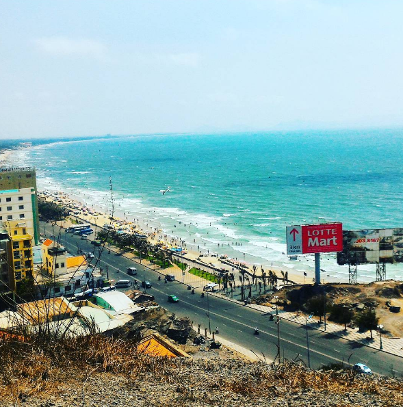 Đồi Con Heo Vũng Tàu - view biển trời từ đồi cao