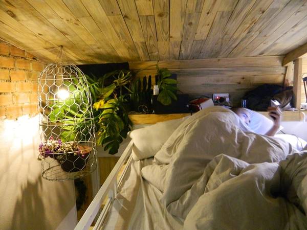 Không gian homestay view đồi Đà Lạt