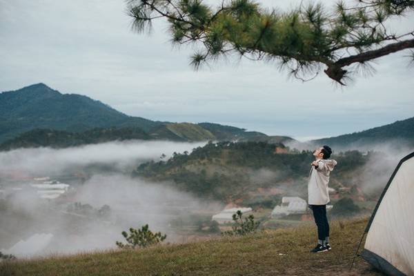 Du lịch Đà Lạt - Đồi Thiên Phúc Đức trong MV Quang Vinh