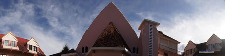 Kiến trúc phương Tây độc đáo tại nhà thờ Domaine de Marie
