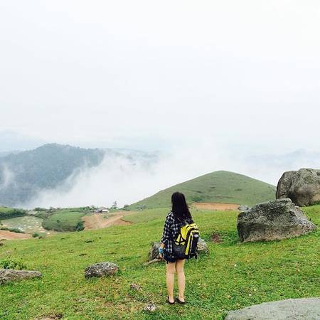 Cảnh đẹp bao la tại cao nguyên Đồng Cao Bắc Giang