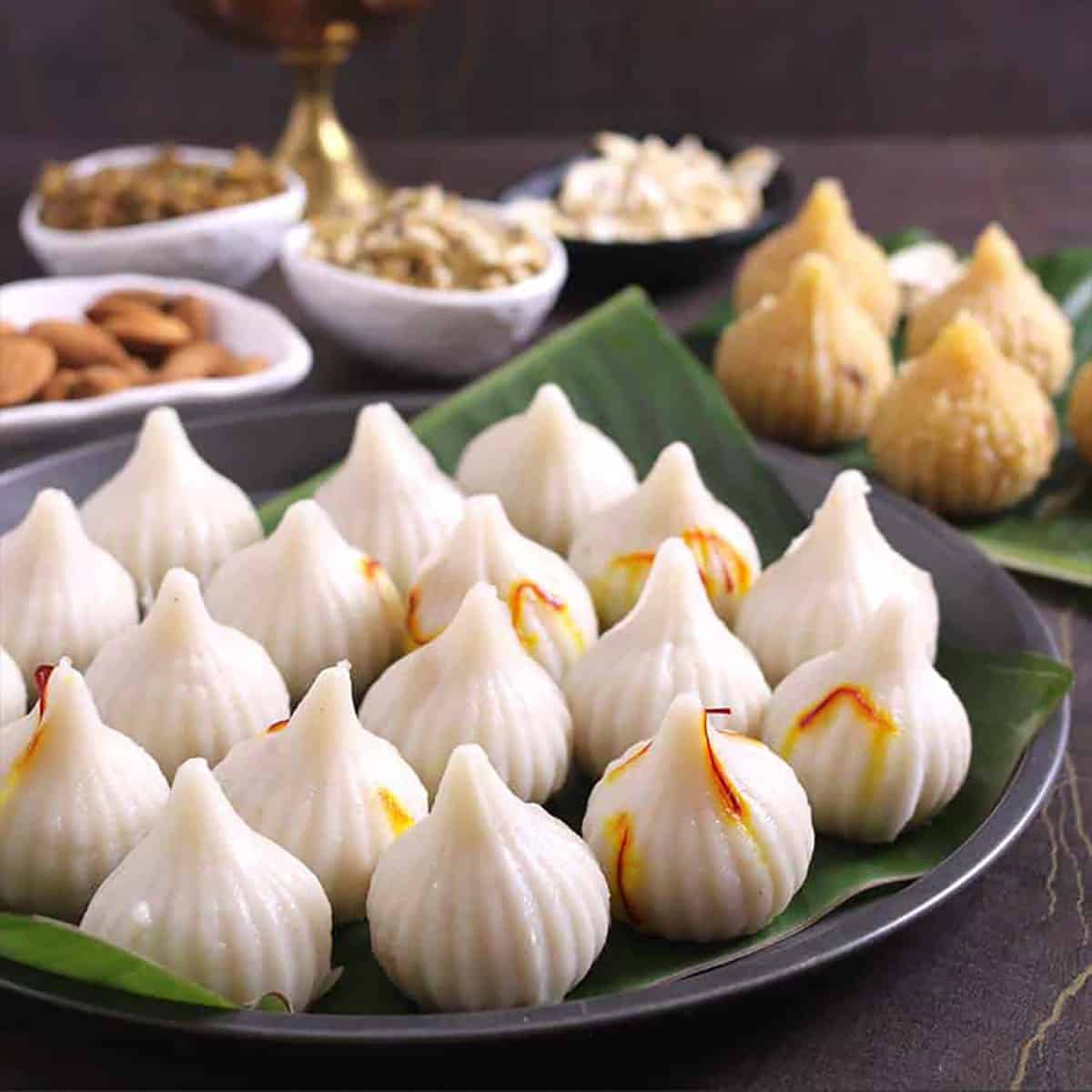 Bánh Modak truyền thống Ấn Độ